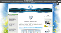 Desktop Screenshot of neueszeitalter-shop.de
